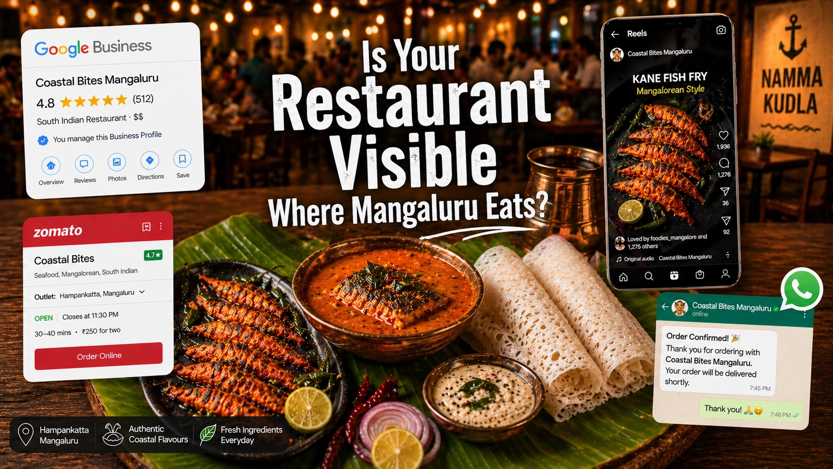 The Complete Digital Marketing Guide for Restaurants in Mangaluru and Coastal Karnataka — 2026 Edition