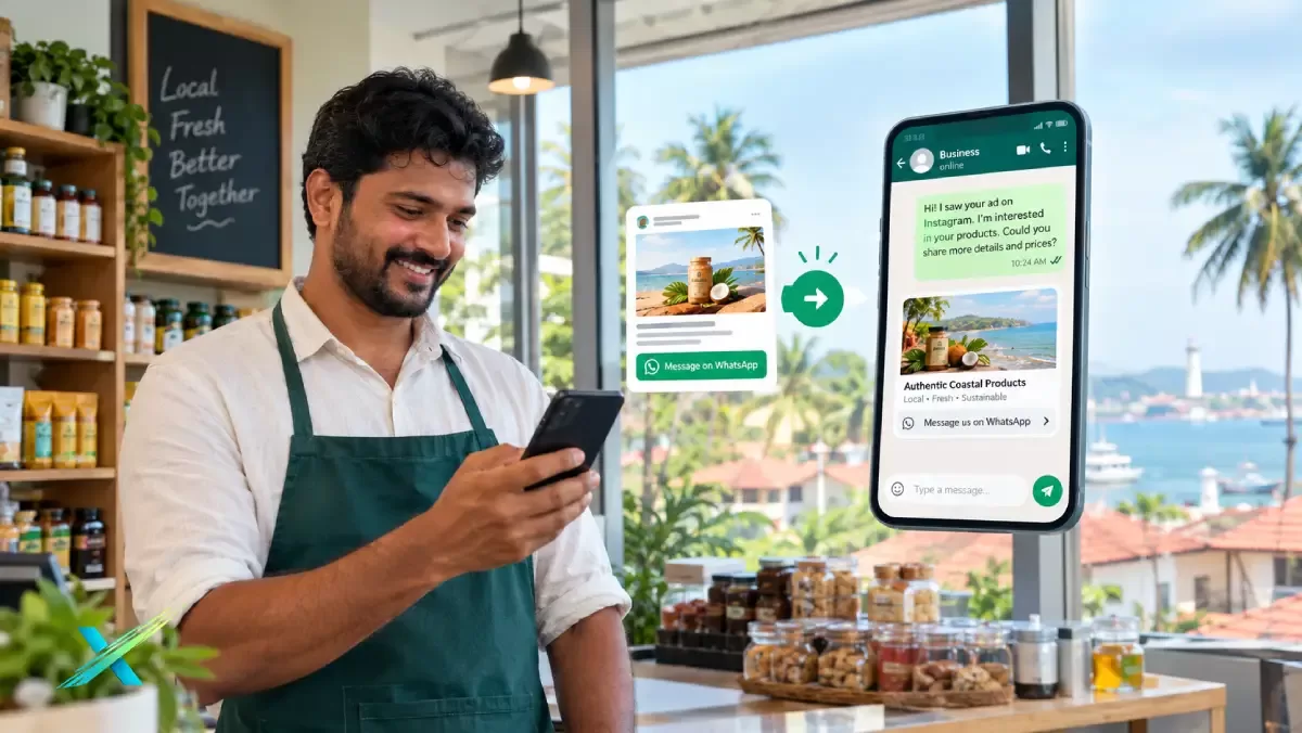 Click-to-WhatsApp Ads for Local Businesses in Mangaluru & Coastal Karnataka: The 2026 Playbook to Get More Enquiries, Bookings, and Sales