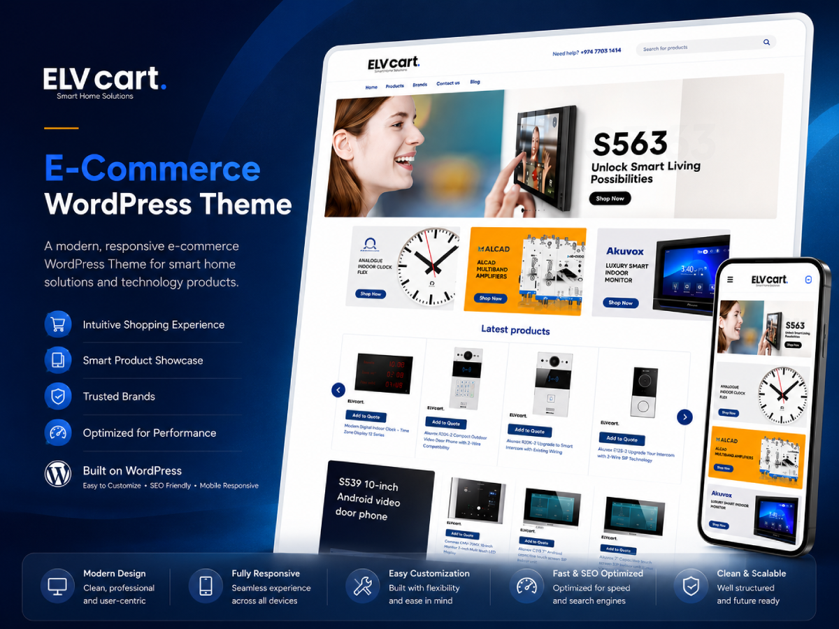 ELV Cart Website Development